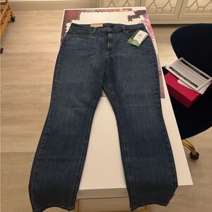 L.L. Bean Blue Straight Leg Jeans